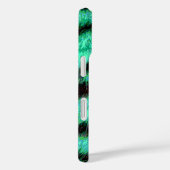 Cool green neon tiger stripes Case-Mate iPhoneケース (裏面 / 右)