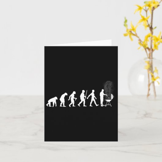 Cool Grilling For Men Women Bbq Grill Byrbeque Mea カード (黄色い花)