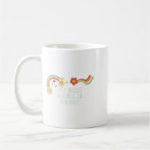 Cool Groovy Quote My New Name Is Daddy Saying Art  コーヒーマグカップ (左)