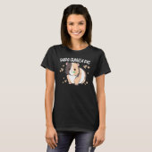 Cool Guinea Pig For Men Dad Wheek Fluffy Cavy Pet  Tシャツ (正面フル)