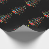 Cool Guitar Christmas Tree Merry Xmas Gifts Xmas L ラッピングペーパー (角)