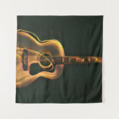 Cool guitarist gift タペストリー (正面(横))