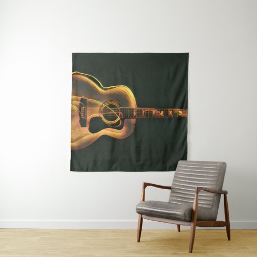 Cool guitarist gift タペストリー (インサイチュ(横))