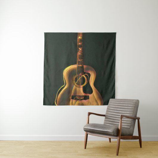 Cool guitarist gift タペストリー (インサイチュ)