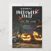 Cool Halloween Party  招待状 (正面)