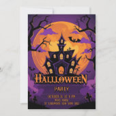 Cool Halloween Party  招待状 (正面)