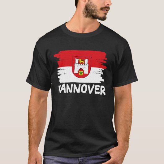 Cool Hannover Flag Tシャツ (正面)