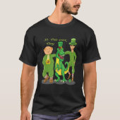 Cool Happy St Pat Trex Day St Patricks Day Cute Di Tシャツ (正面)