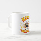 cool Happy thanksgiving Mug Gift 2024 コーヒーマグカップ (正面左)