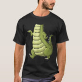 Cool Headless Crocodile Halloween Costume Funny La Tシャツ (正面)