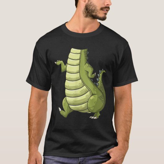 Cool Headless Crocodile Halloween Costume Funny La Tシャツ (正面)