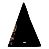 Cool hiking pizza party add text Party Hat パーティーハット (右)