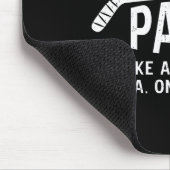 Cool Hockey Papa Grandpa Papa Of A Hockey Player  マウスパッド (コーナー)