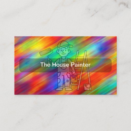 Cool House Painter Business Cards 名刺 (正面)