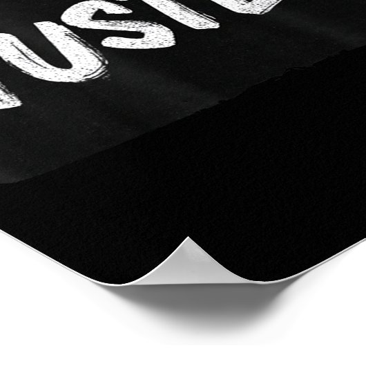 Cool Hustle Emblem For Adults And Kids  ポスター (角)