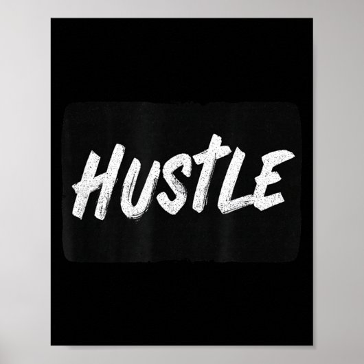 Cool Hustle Emblem For Adults And Kids  ポスター (正面)