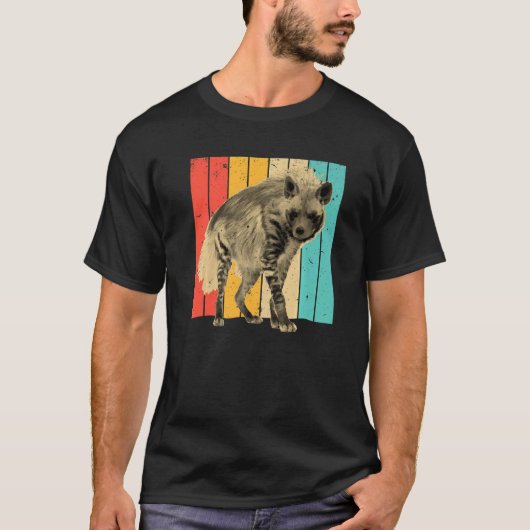 Cool Hyena For Men Women Africa Animal Zookeeper R Tシャツ (正面)
