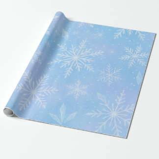 cool icy frozen wrapping paper ラッピングペーパー