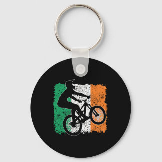 Cool Ireland Flag Vintage Irish Flag Mtb Mountain  キーホルダー