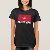 Cool Isle of Man Flag Tシャツ (正面)