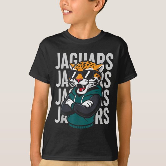 Cool Jaguar Gift For Men Women Boys Girls Kids  Tシャツ (正面)