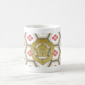 COOL JAPAN SAMURAI KAMON KANJI TENKAFUBU! Oda コーヒーマグカップ (中央)