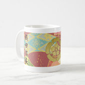 COOL JAPAN SAMURAI KAMON KANJI TENKAFUBU! Oda コーヒーマグカップ (正面左)