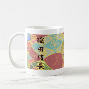 COOL JAPAN SAMURAI KAMON KANJI TENKAFUBU! Oda コーヒーマグカップ