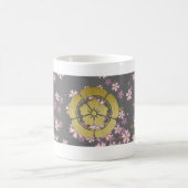 COOL JAPAN SAMURAI KAMON KANJI TENKAFUBU! Oda コーヒーマグカップ (中央)