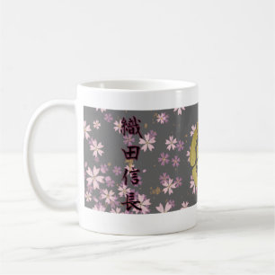 COOL JAPAN SAMURAI KAMON KANJI TENKAFUBU! Oda コーヒーマグカップ