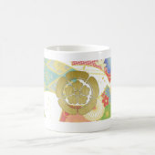 COOL JAPAN SAMURAI KAMON KANJI TENKAFUBU! Oda コーヒーマグカップ (中央)