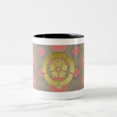 COOL JAPAN SAMURAI KAMON KANJI TENKAFUBU! Oda ツートーンマグカップ (中央)