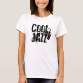 cool jazz music logo tシャツ (正面)