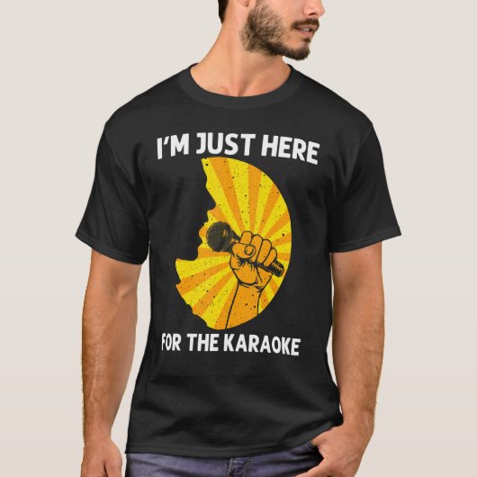 Cool Karaoke For Men Women Singer Karaoke Machine  Tシャツ (正面)