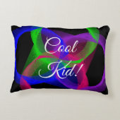 Cool Kid Geometric Accent Pillow アクセントクッション (裏面)