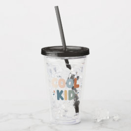 Cool Kid - Trendy Tumbler for All  アクリルタンブラー