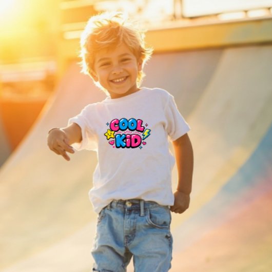 Cool Kid Y2K Toddler Graphic T-Shirt トドラーTシャツ