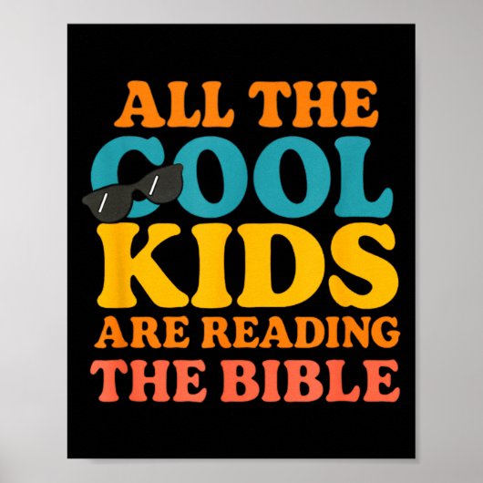 Cool Kids Are Reading The Bible  ポスター (正面)