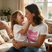 Cool Kids Club Shirt Pink Girls Trendy Kids トドラーTシャツ