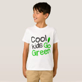 cool kids go green tシャツ (正面フル)