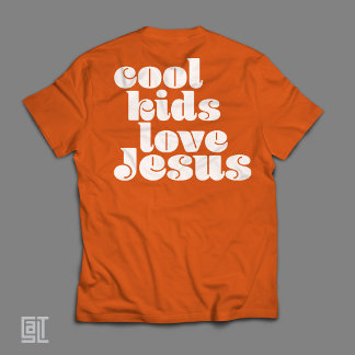 Cool Kids Love Jesus Retro Christian Tシャツ