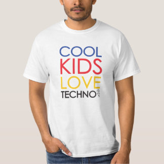 Cool Kids Love Techno Shirt Tシャツ