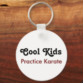 Cool Kids Practice Karate キーホルダー (正面)