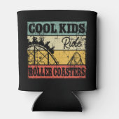 Cool Kids Ride Roller Coasters Funny Coaster Train 缶クーラー (裏面)