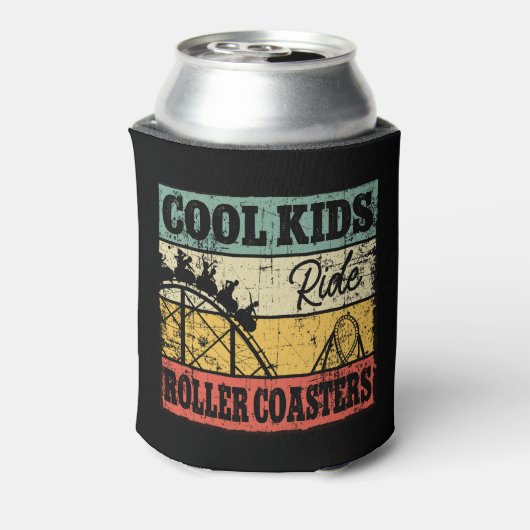 Cool Kids Ride Roller Coasters Funny Coaster Train 缶クーラー (缶裏面)