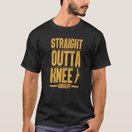 Cool Knee Surgery For Men Women Knee Replacement R Tシャツ (正面)