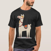 cool lama lama alpaca tシャツ (正面)