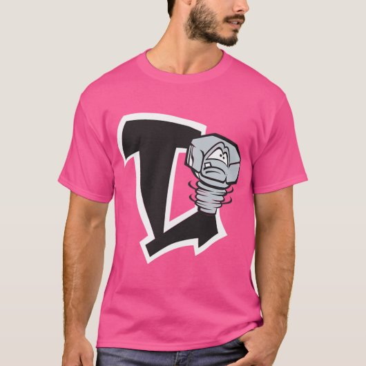 Cool Lansing Lugnuts Icon Oversized Tシャツ (正面)