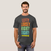 Cool Lefty Loosey Righty Tighty Wrench Artwork Tシャツ (正面フル)