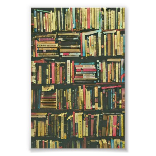 Cool library lover gift フォトプリント            (正面)